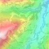 Port topographic map, elevation, terrain