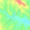 Billing Spring Number 1 Dam topographic map, elevation, terrain