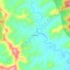 Nulla Nulla topographic map, elevation, terrain
