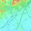 Shangxi topographic map, elevation, terrain