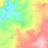 Santa Eufémia topographic map, elevation, terrain