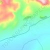 Lemek topographic map, elevation, terrain