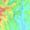 Tetti Fantini topographic map, elevation, terrain