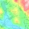 Creaganfois topographic map, elevation, terrain