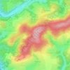 Mondschein topographic map, elevation, terrain