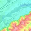 Dirnau topographic map, elevation, terrain