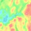 Hurd Settlement topographic map, elevation, terrain