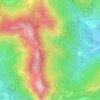 Cham Tin Shan topographic map, elevation, terrain