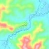Bukit Tangga topographic map, elevation, terrain