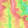 Aichstrut topographic map, elevation, terrain