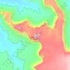 Cleopatras Chair topographic map, elevation, terrain