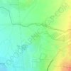 Mutimbuzi topographic map, elevation, terrain