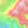 Middle Portal topographic map, elevation, terrain