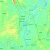 Yongzhou topographic map, elevation, terrain