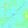 Tumbang Baraoi topographic map, elevation, terrain