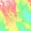 Alto Lucero topographic map, elevation, terrain