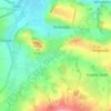Dowlish Ford topographic map, elevation, terrain