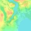 Новая Псуя topographic map, elevation, terrain