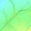 Mekarsari topographic map, elevation, terrain