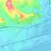 North Lancing topographic map, elevation, terrain