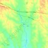 李圩 topographic map, elevation, terrain