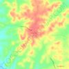 Corozal topographic map, elevation, terrain