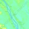 Ban Lan Dok Mai topographic map, elevation, terrain