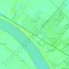 Geismar topographic map, elevation, terrain