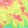 Saint-Esprit topographic map, elevation, terrain