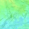 Calajunan topographic map, elevation, terrain