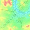 Groblershoop topographic map, elevation, terrain