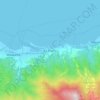 La Guaira topographic map, elevation, terrain