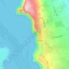 Old Port Fira topographic map, elevation, terrain