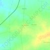 Hatiyakheda topographic map, elevation, terrain
