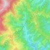 Graden topographic map, elevation, terrain