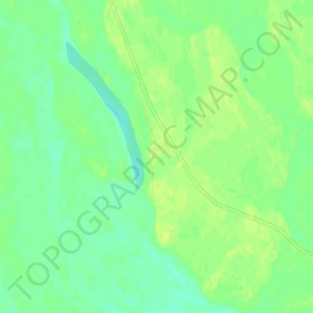 Красный Луч topographic map, elevation, terrain
