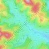 Innerlehen topographic map, elevation, terrain