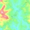 Batesville topographic map, elevation, terrain