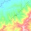 Chiriboga topographic map, elevation, terrain