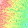 Kagwe topographic map, elevation, terrain