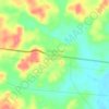 Tomás Aznar Barbachano (La Moza) topographic map, elevation, terrain