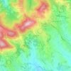 Tetti Borella topographic map, elevation, terrain