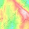 Beços topographic map, elevation, terrain
