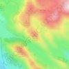 Monte Cagiva m.1625 topographic map, elevation, terrain