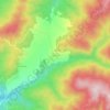 Bekirli topographic map, elevation, terrain