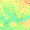 Chaeramae topographic map, elevation, terrain