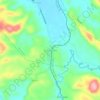 San Rafael topographic map, elevation, terrain