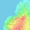 Port Louis topographic map, elevation, terrain