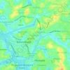 Thalangama topographic map, elevation, terrain