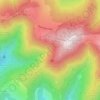Weisse Rudel topographic map, elevation, terrain